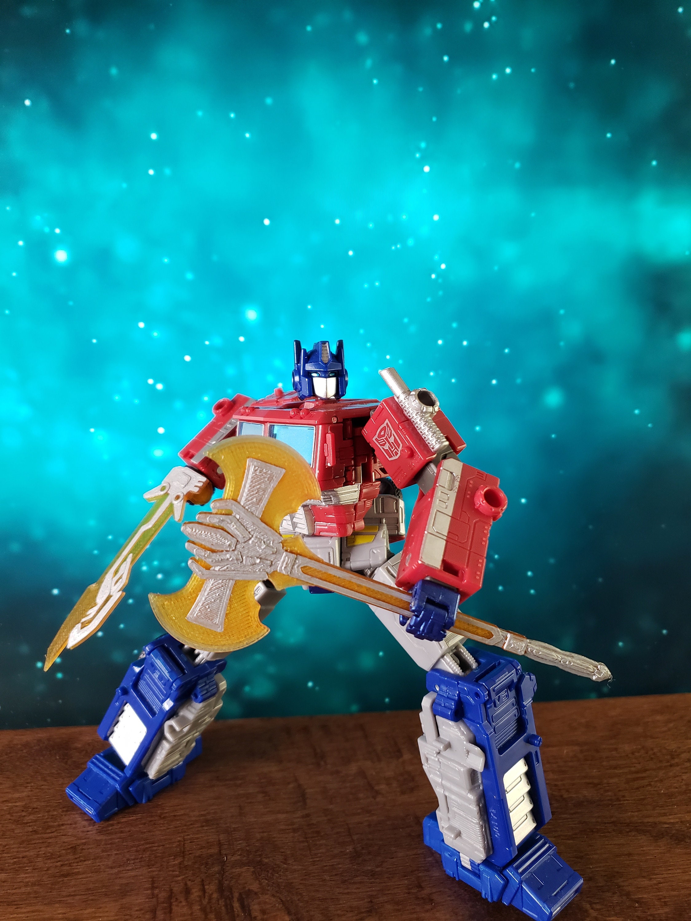 Battle Energon Axe for Optimus Prime Upgrade Kit Transformers Etsy