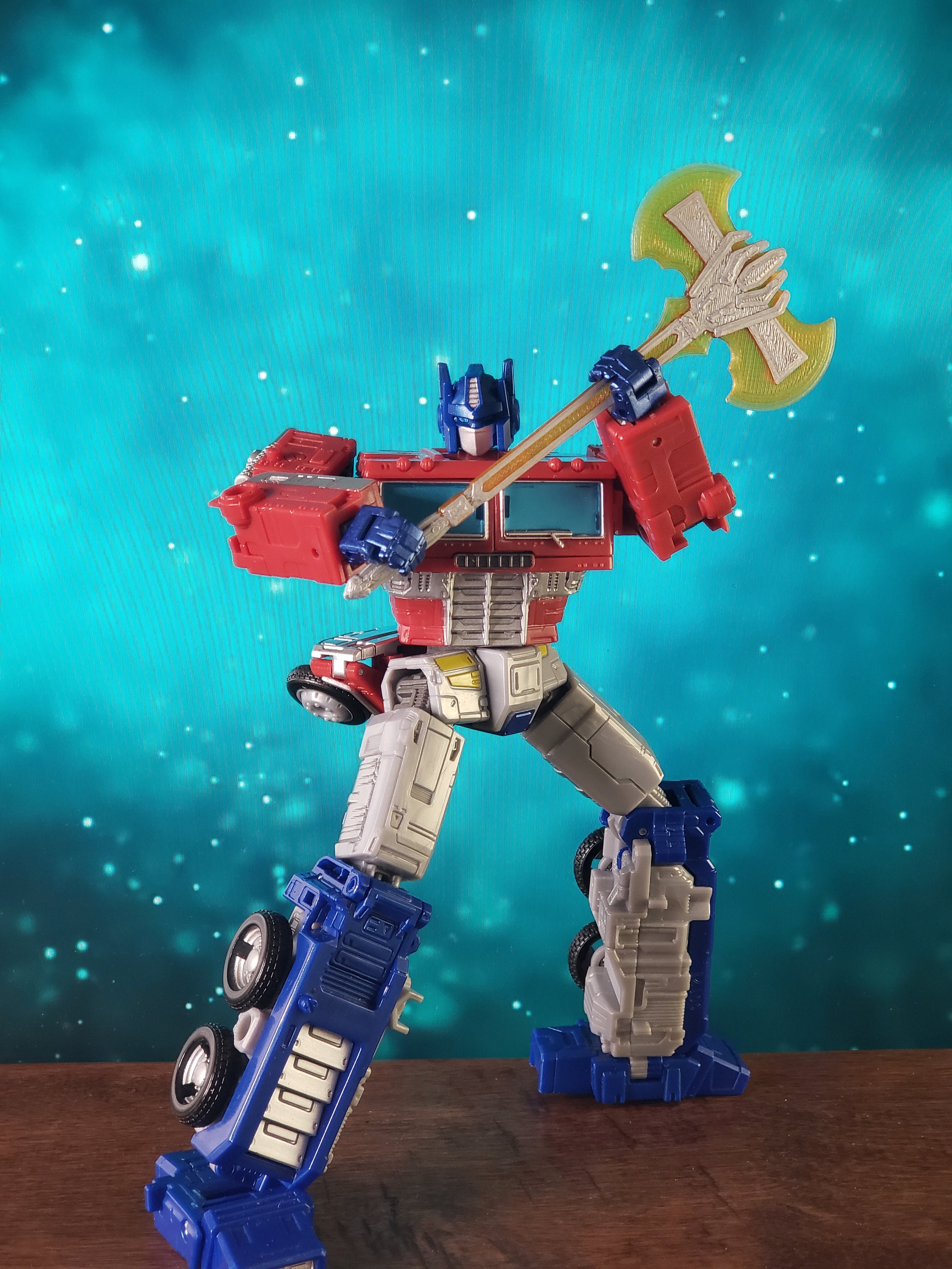 Battle Energon Axe for Optimus Prime Upgrade Kit Transformers Etsy
