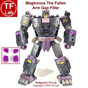 Armgapfyllare till Transformers Age of the Primes Thirteen Megatronus Fallen