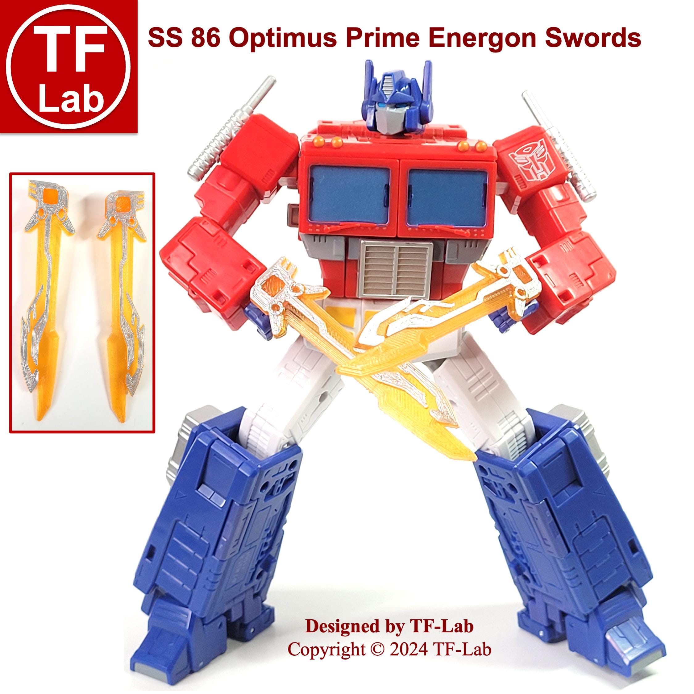 IN STOCK! Energon Universe Style Upgrade Kit For SS86 Magnus Head Sword Gun - Foto 11