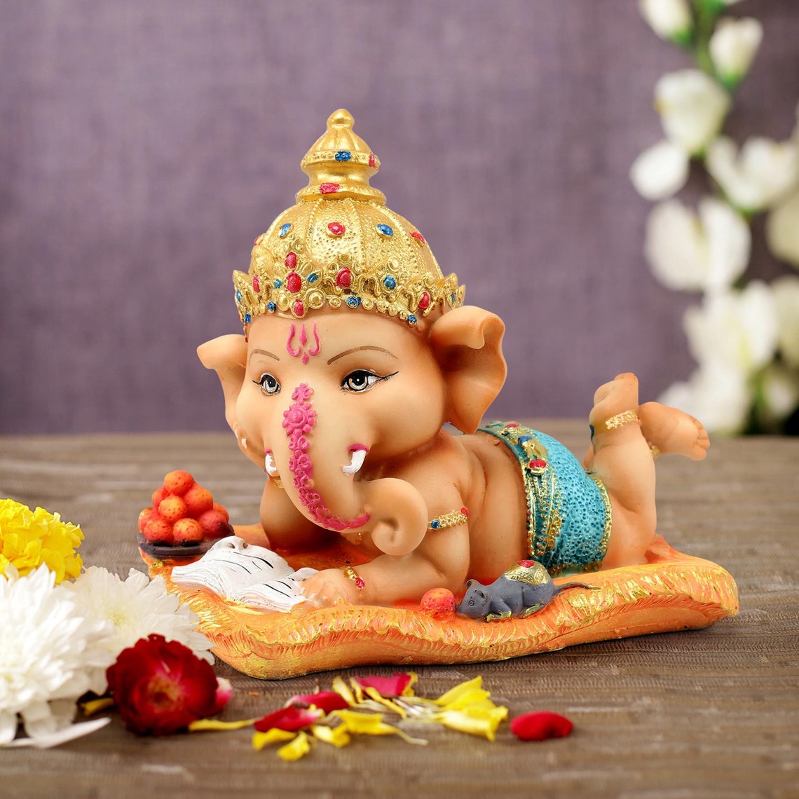 Ganesh Idol for Home Décor Decorative Ganesha Statue for Home Etsy