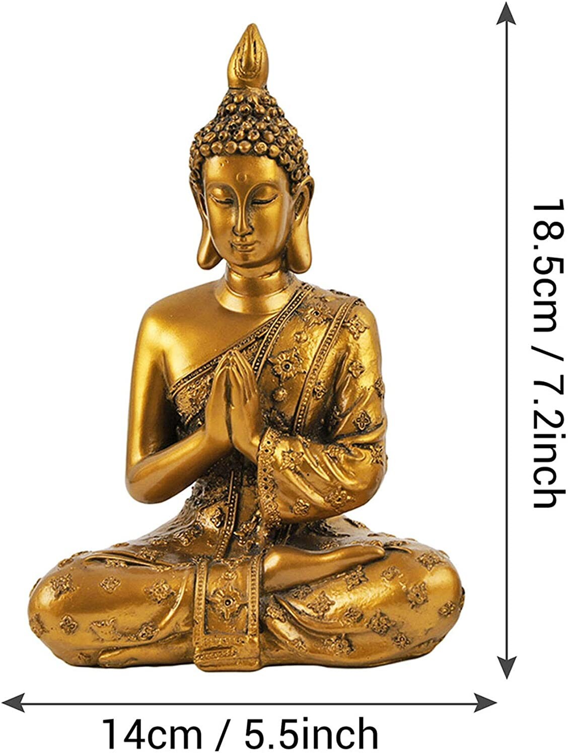 Buddha Statue for Home Décor Buddha Sitting Meditation Etsy