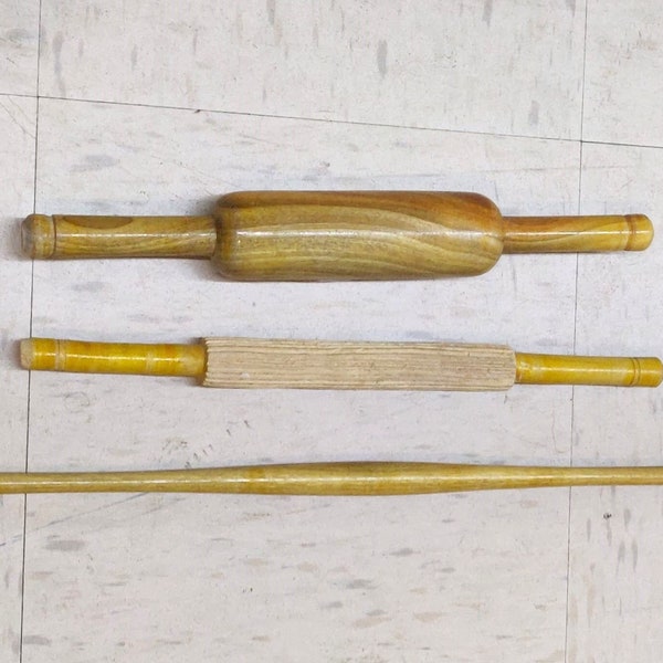 Wooden Rolling Pin Etsy
