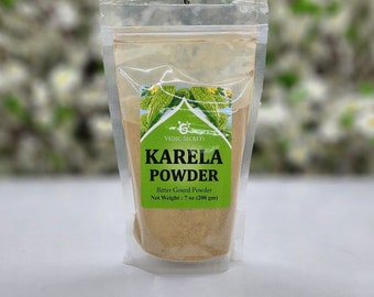 Bitter Melon Powder Karela Powder Bitter Cucumber Ayurvedic Herbal Powder 200 gm