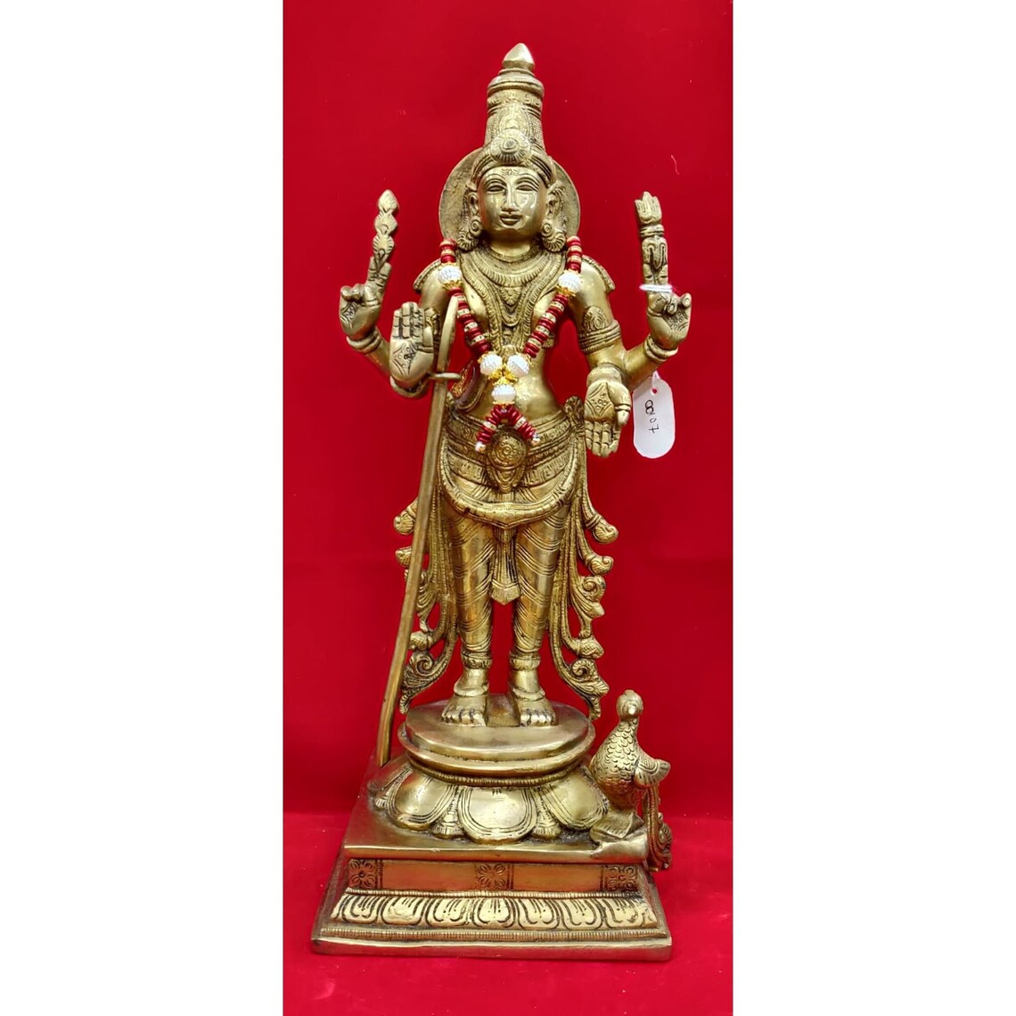 Lord Murugan Statue Karthikeya Brass Statue Murugan Swamy in Etsy