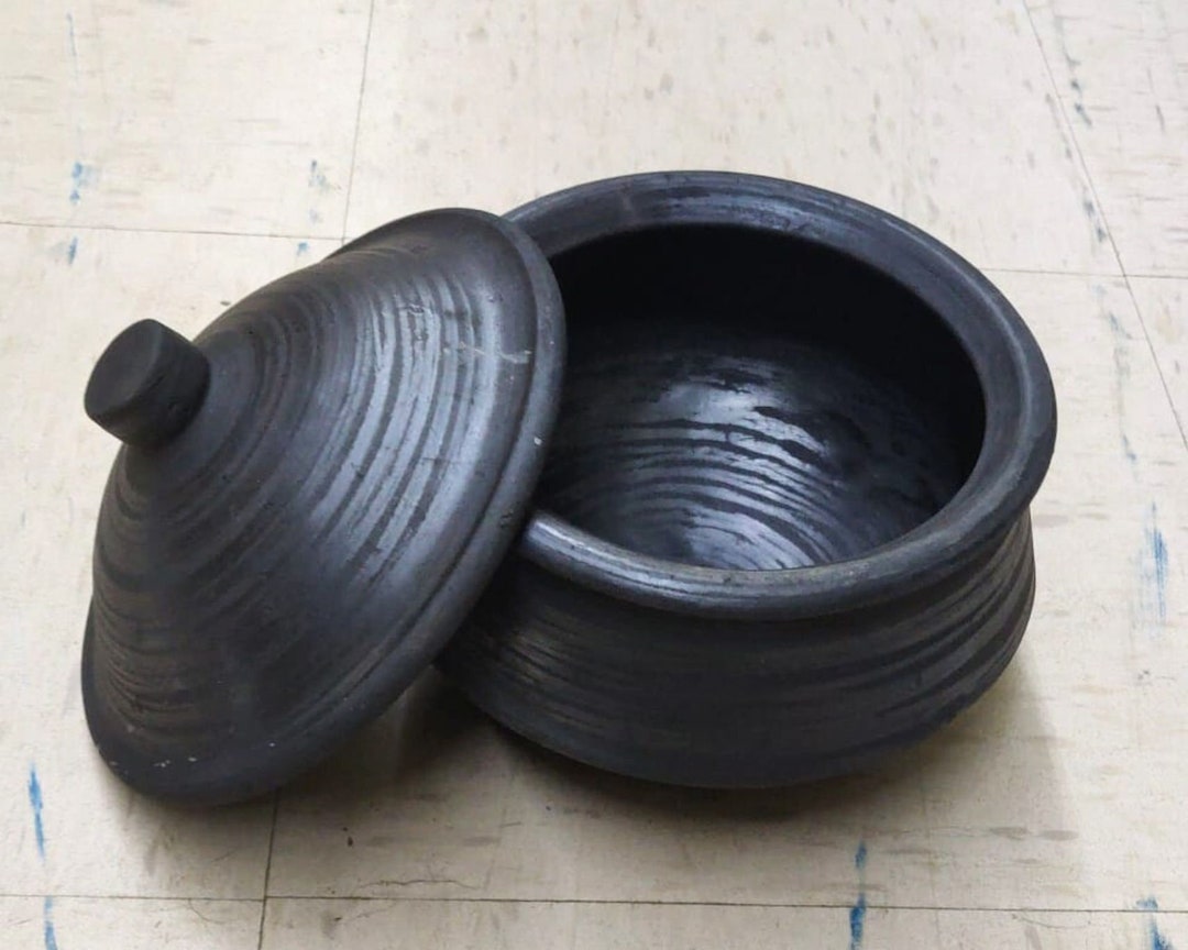 Clay Pot for Cooking Handmade Clay Biryani Pot Unglazed Clay Handi
