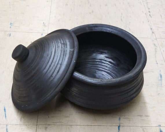 Clay Pot for Cooking Handmade Clay Biryani Pot Unglazed Clay -  UK