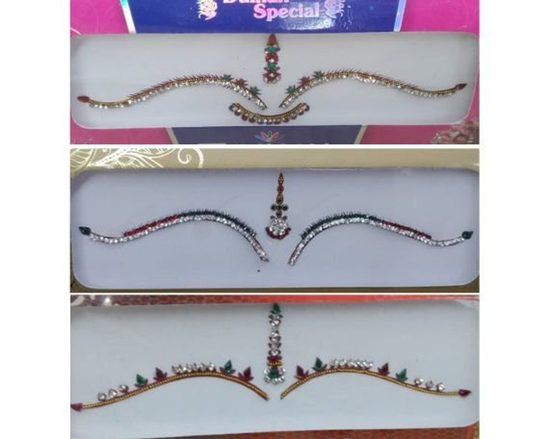 Decorative Bridal Bindi Women Sticker Bindi Designer Bindis Body