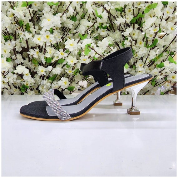Summer Ladies Sandals Platform Slippers Peep Toe Diamond Strappy Beach  Shoes | eBay