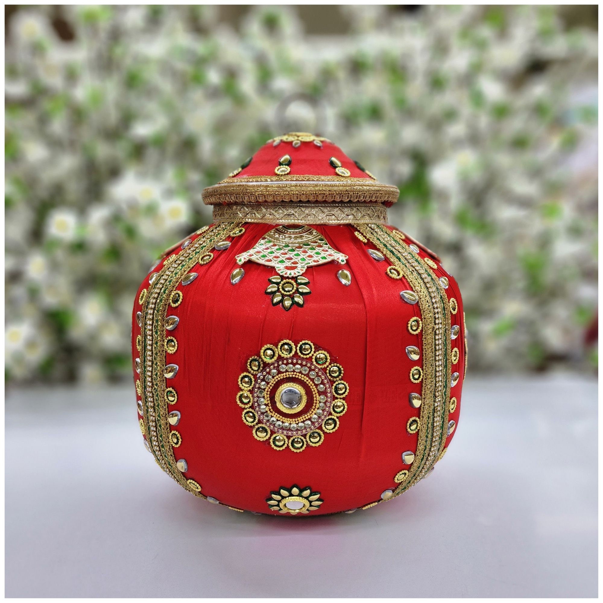 Indian Wedding Decor Matki Stainless Steel Matka With Lid Etsy
