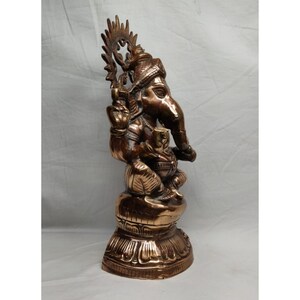 Ganesha Statue Bronze Ganpati Idol Figurine Hindu God Ganesh - Etsy