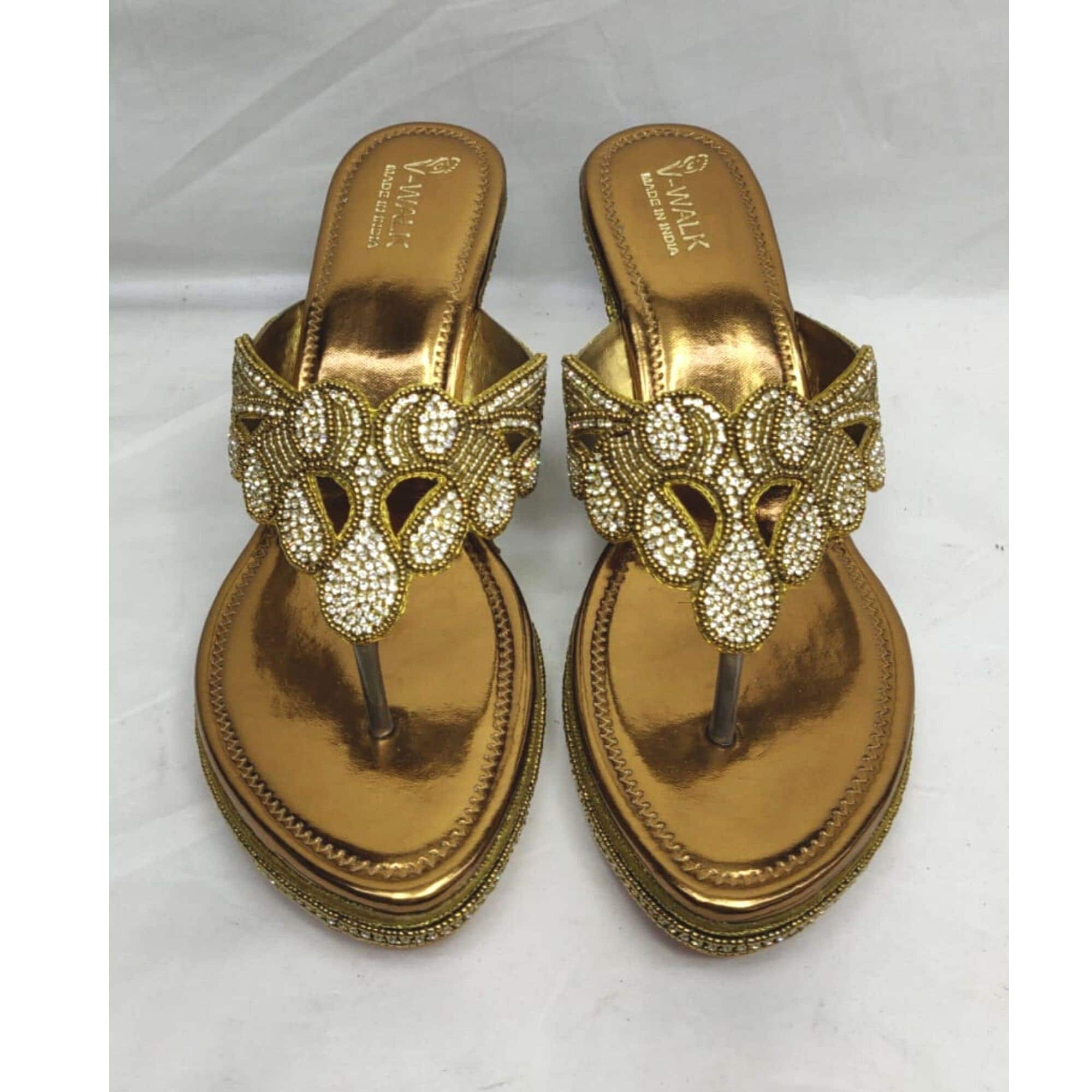Buy Summer Beach Sandals Open Toes Diamond Studded Flats Thongs In Black,  Silver and Gold (Silver 8) Online at desertcartCyprus