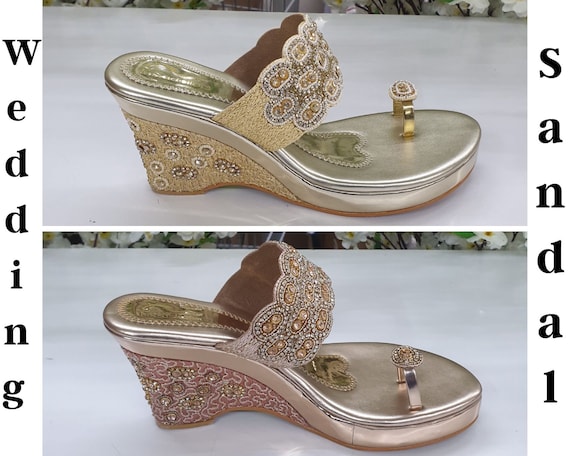 Gorgeous wedding sandal shoes for women at a reasonable price