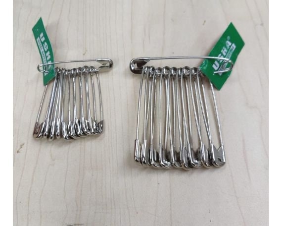Coiless Safety Pin Small - Nickel - 082676752445