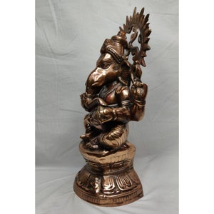 Ganesha Statue Bronze Ganpati Idol Figurine Hindu God Ganesh - Etsy