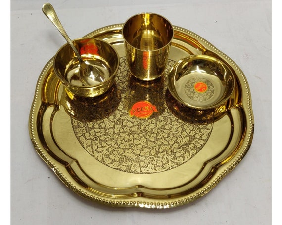 Gold plate hotsell set design