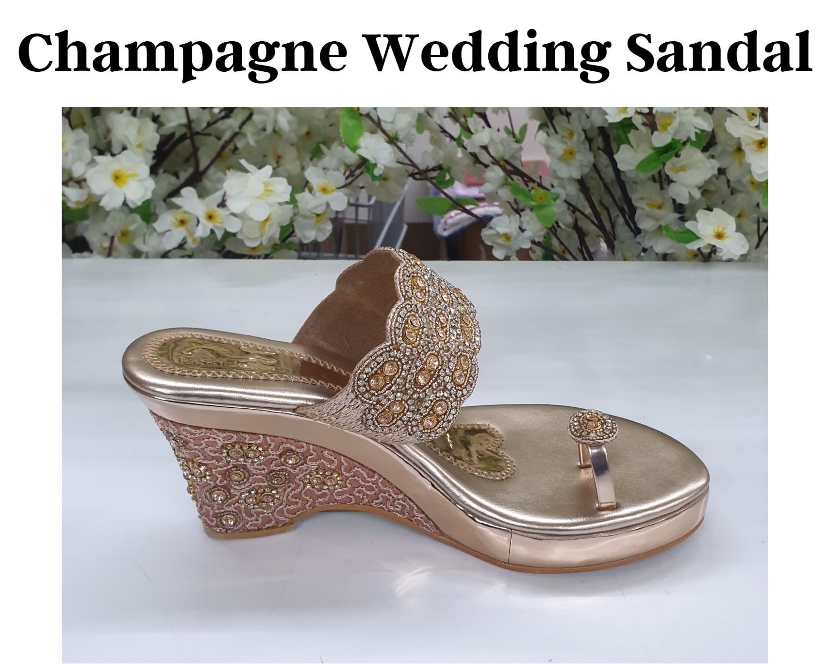 Bridal High Heels Sandals For Indian Wedding Ceremonies