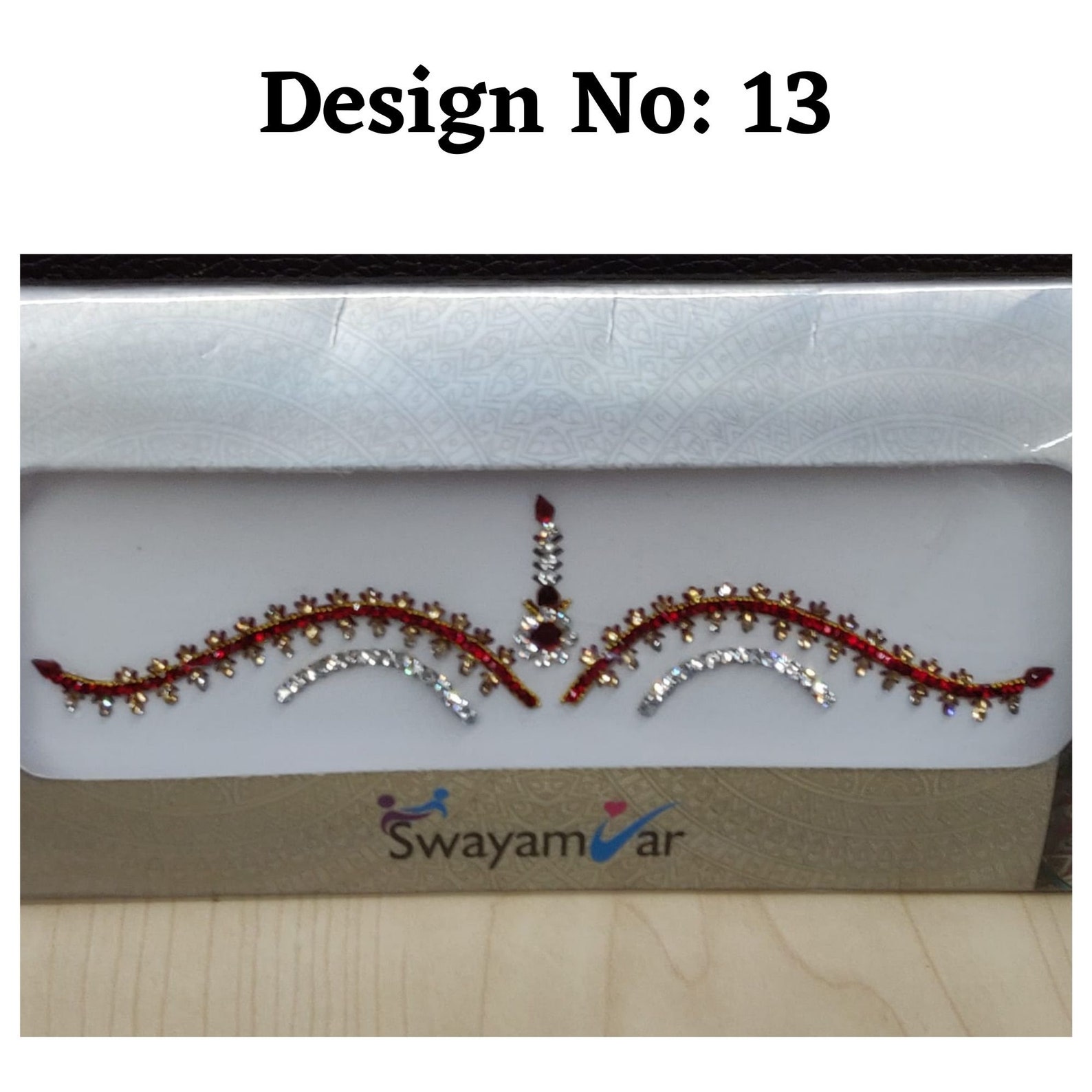 Long Bindis Indian Bridal Bindi Decorative Bindis Temporary Etsy