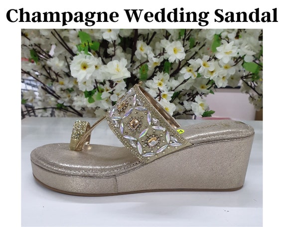 Top 10 Indian Bridal Footwear Options for Wedding • Keep Me Stylish |  Bridal shoes, Bridal sandals, Indian bridal