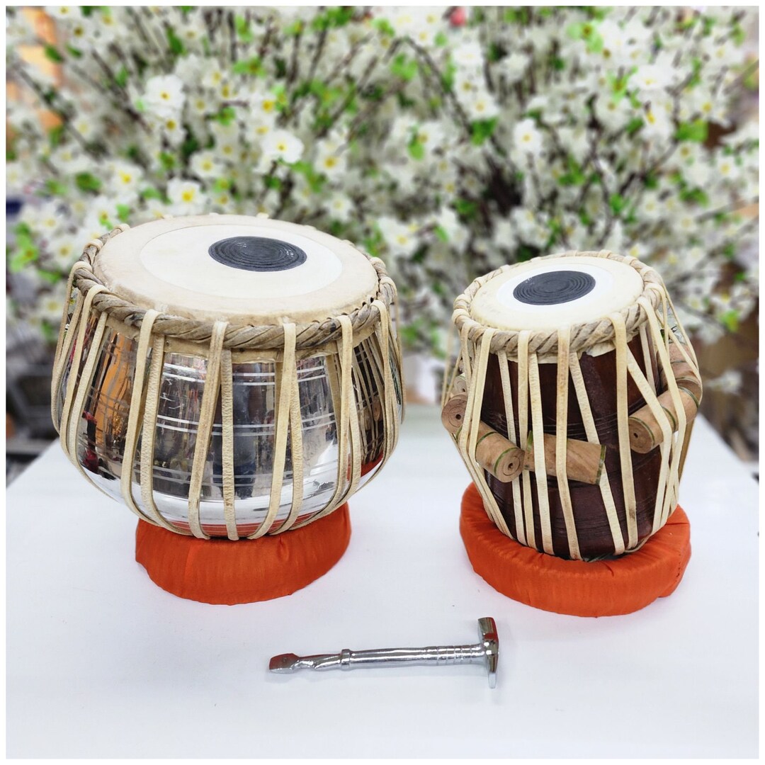 Tabla Drum Set Indian Stainless Professional Bayan and Dayan pic
