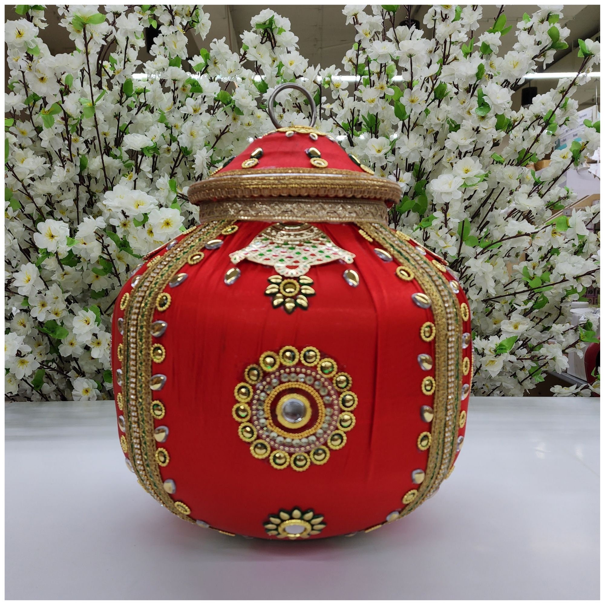 Indian Wedding Decor Matki Stainless Steel Matka With Lid Etsy