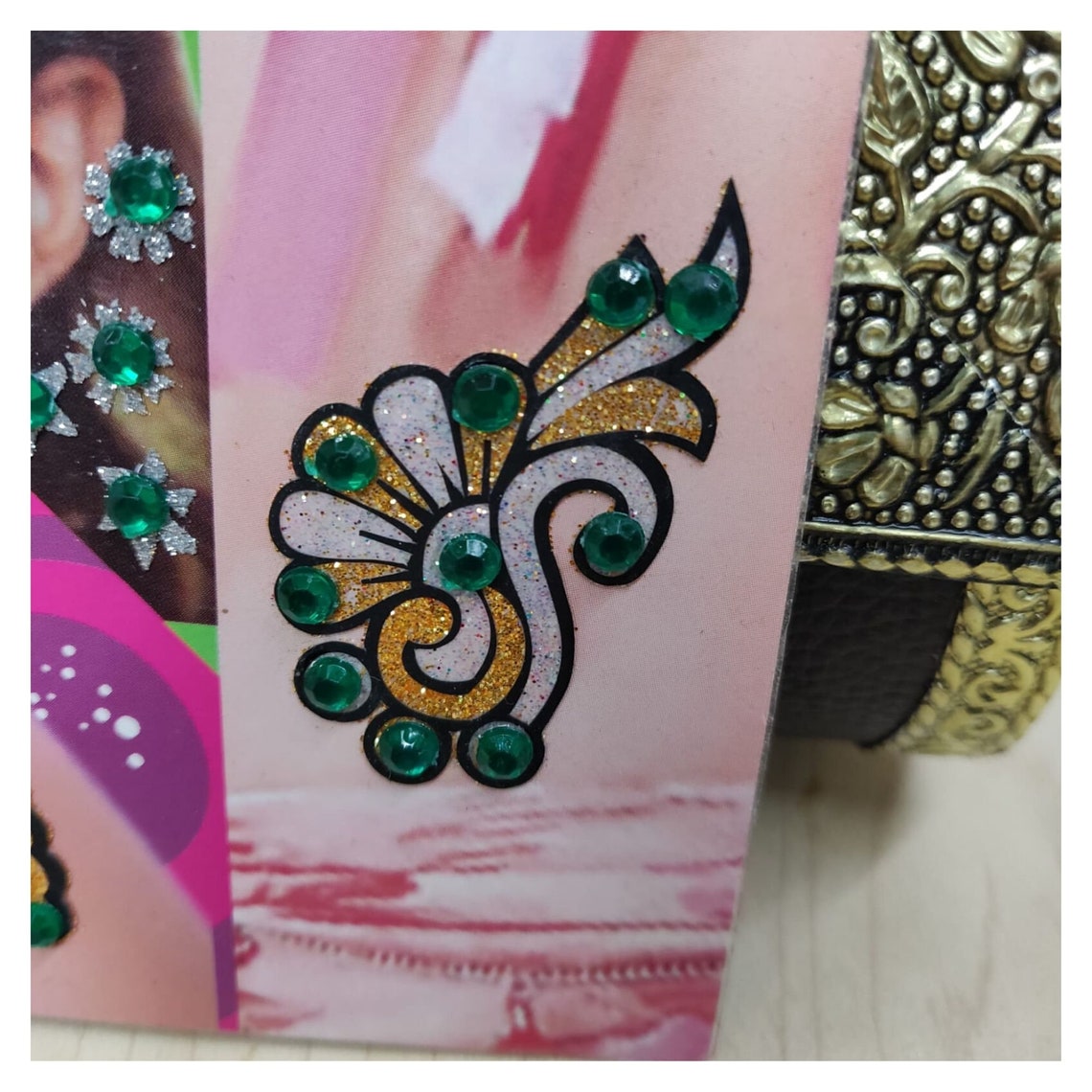 Decorative Bindi Sticker Bindi Designer Bindi Body Sticker Etsy