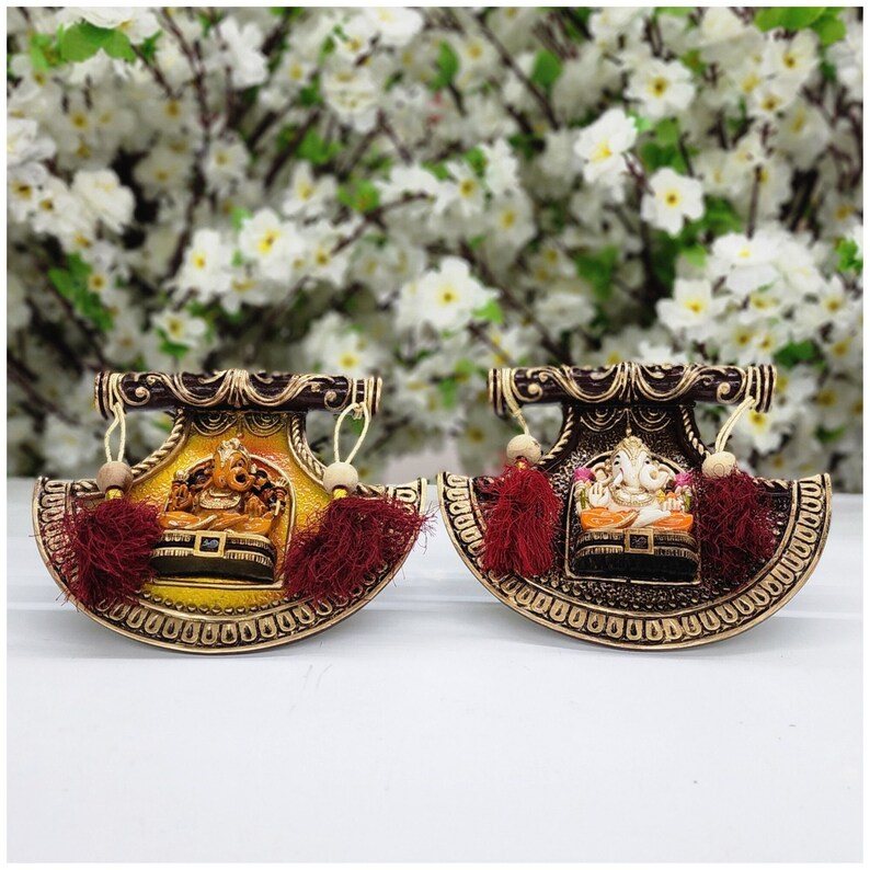 Ganesha Wall Hanging Plate Ganesha Wall Decor Indian Ganesh Etsy