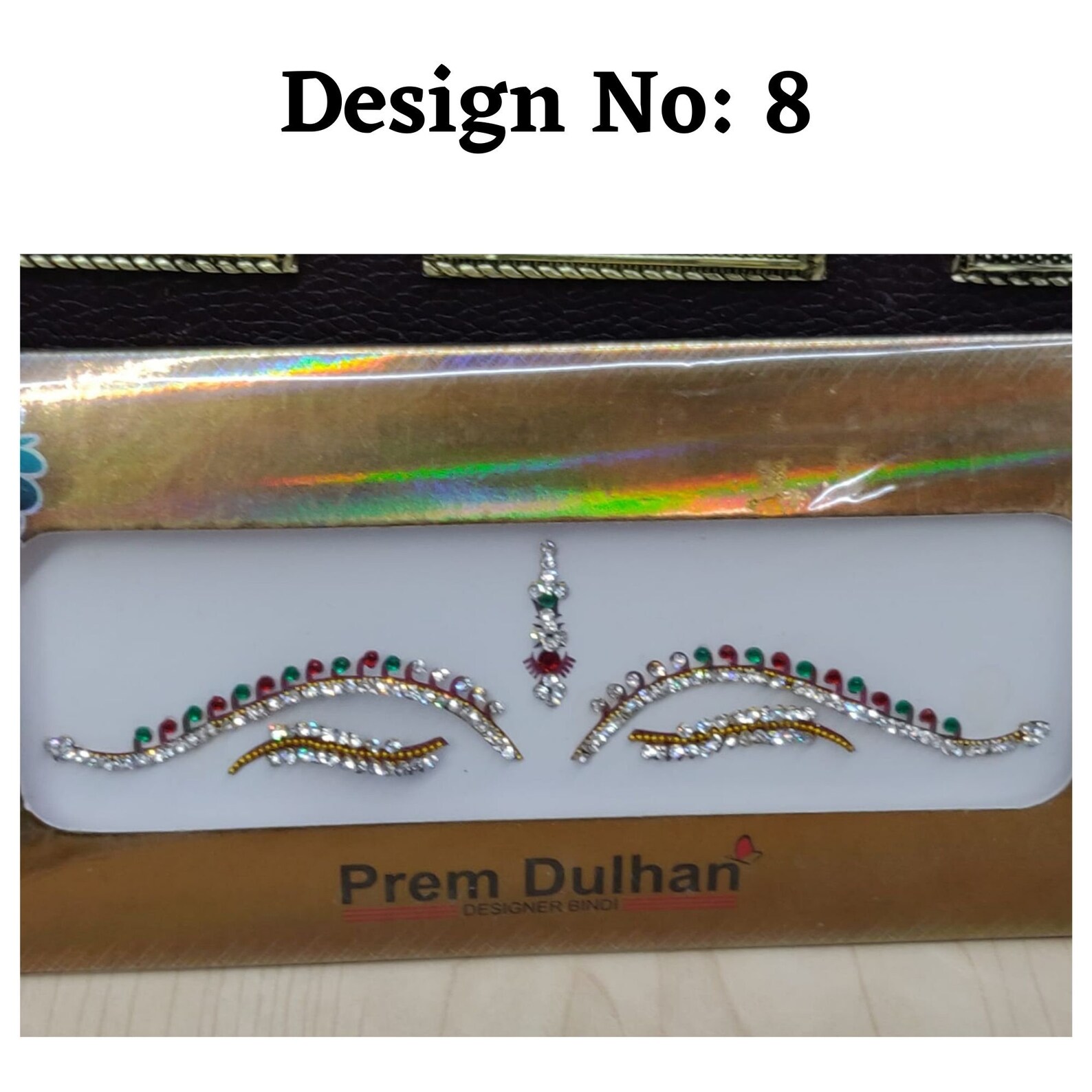 Indian Bridal Colorful Bindi Decorative Bridal Bindi Women Etsy