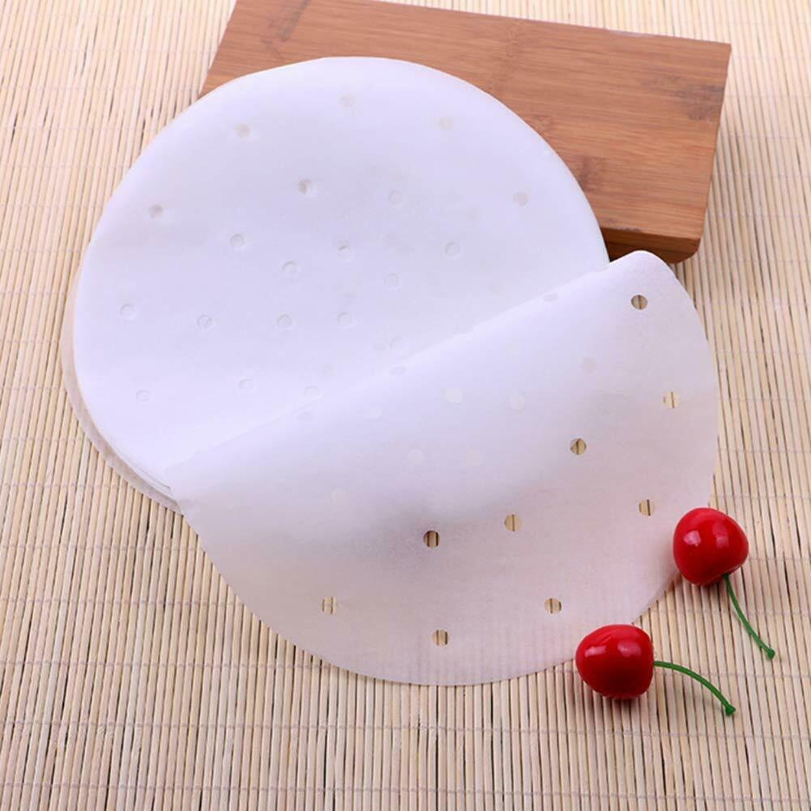 7 Inch 500 Pcs Perforated Parchment Nonstick Air Fryer Liners Etsy