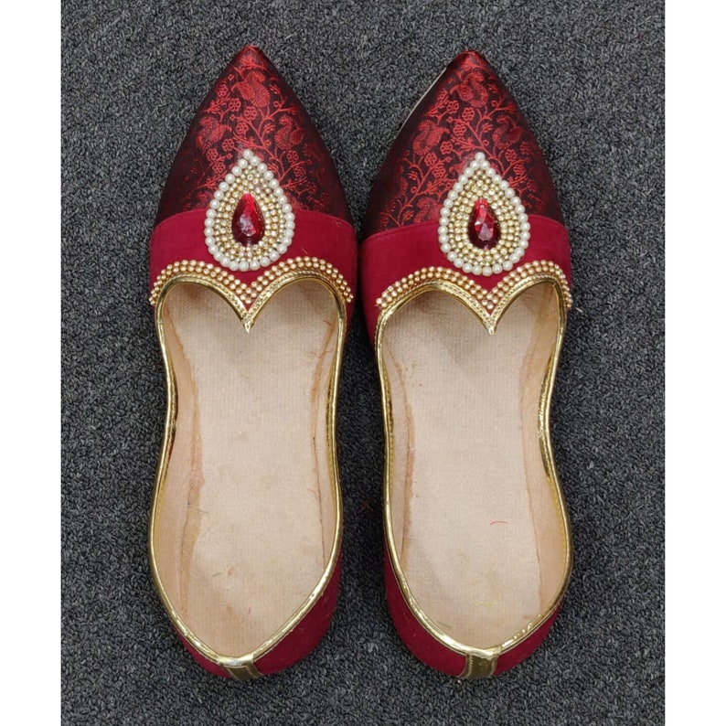 Indian Traditional Shoes for Men Wedding Mojari Sherwani