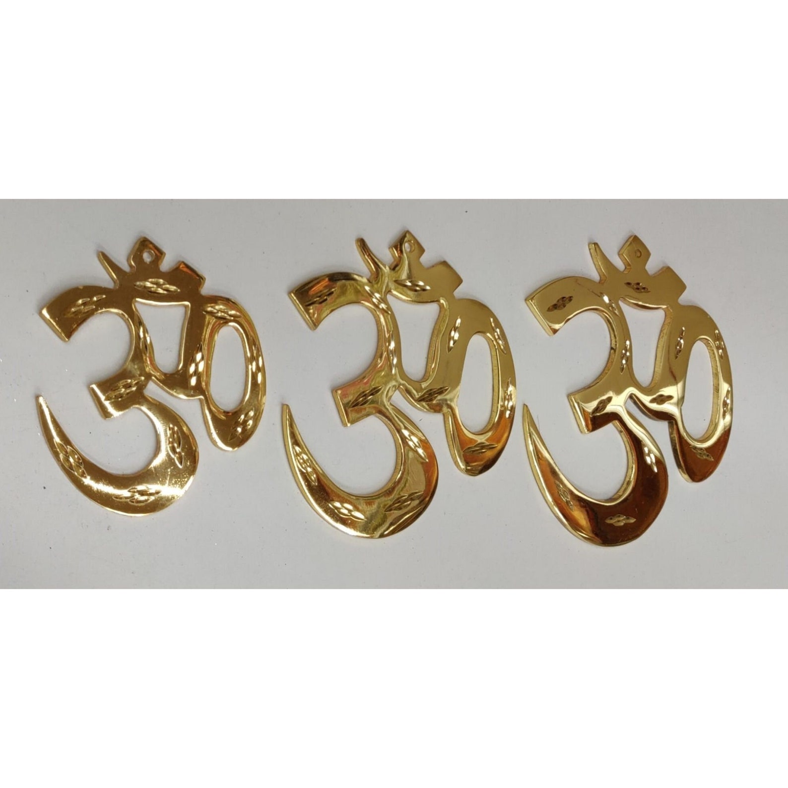 Om Symbol Wall Hanging Om Symbol Wall Decor Brass Om Wall Art Etsy