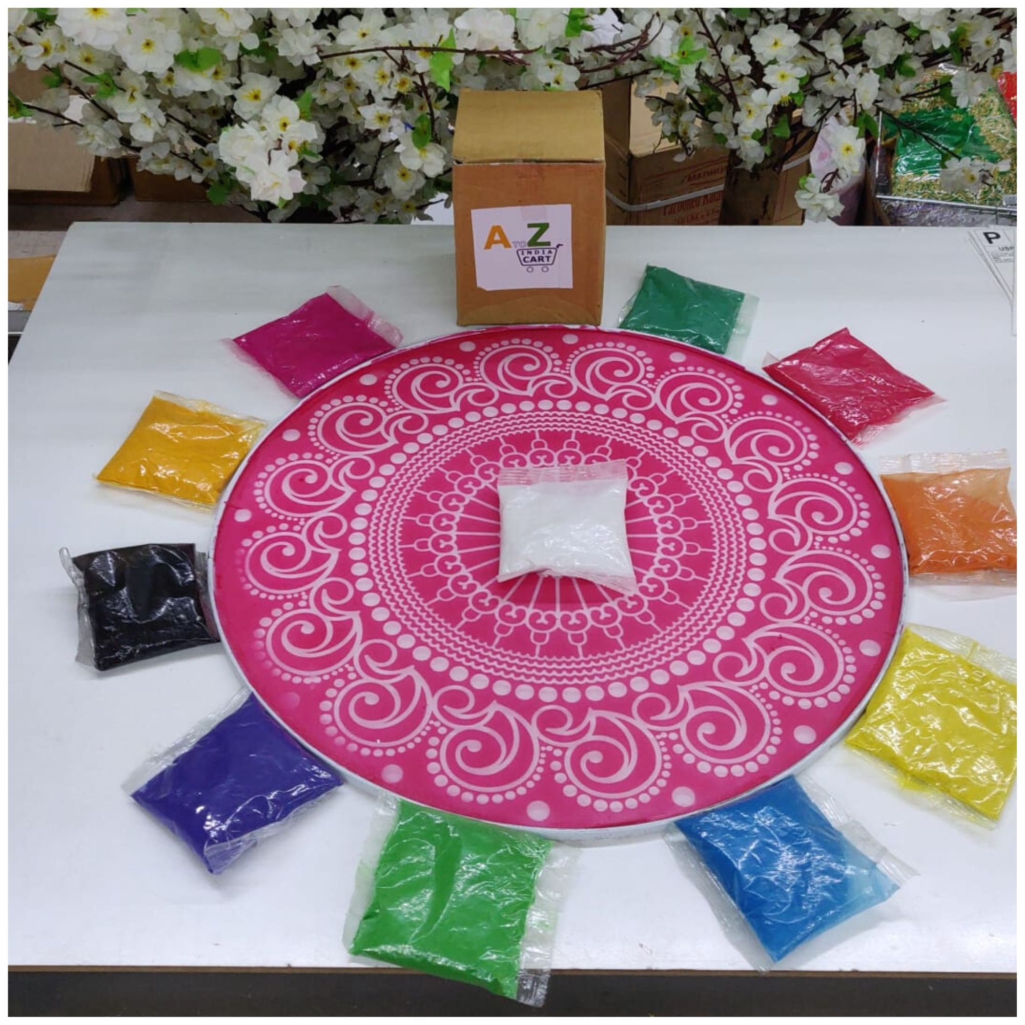 Shanti Mineral - Rangoli Colour Powder, Rangoli Colour
