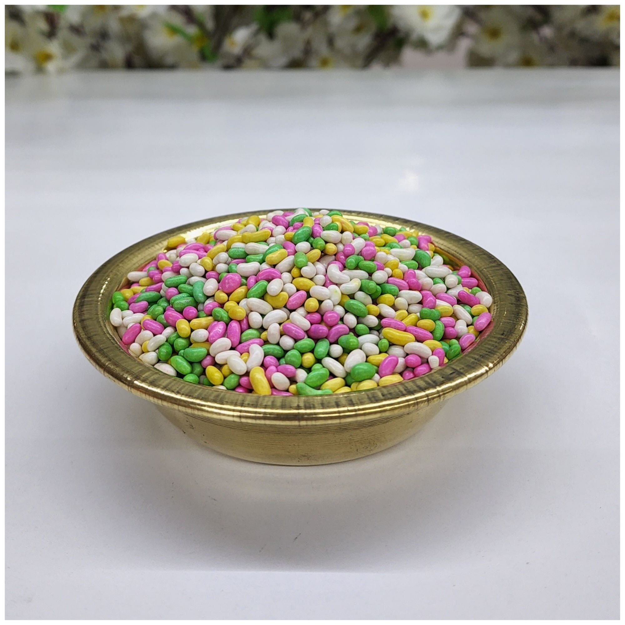 Organic Sweet Fennel Sugar Coated Saunf Fennel Seeds Colorful Etsy