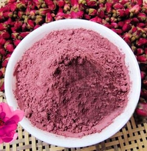 Rose Petal Powder Pink Rose Petal Powder Herbal Powder Rose Flower Powder  50gm -  Canada