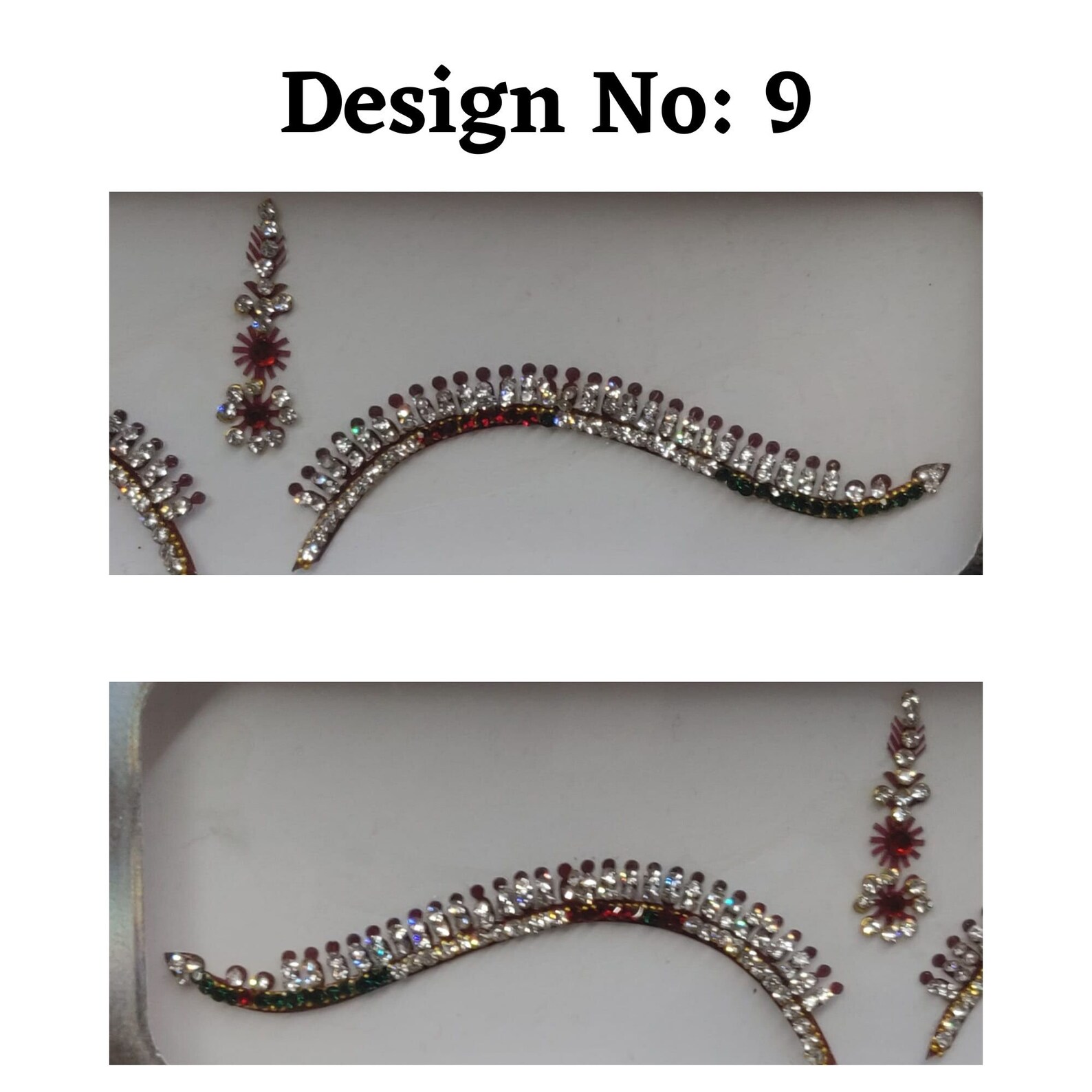 Indian Bridal Colorful Bindi Decorative Bridal Bindi Women Etsy