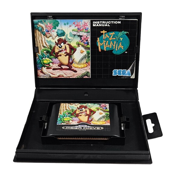Jeu Vidéo Taz-Mania Version US Pour SEGA Genesis / Megadrive - Bon état Rétro