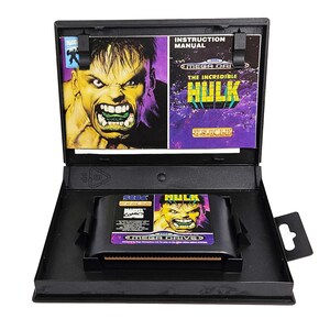 Vintage Retro Sega Mega Drive 1994 Game the Incredible Hulk - Etsy