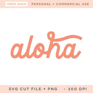 Aloha SVG,Aloha Cut File,Summer SVG,Aloha Summer Tee svg,Hawaiian Aloha svg,svg for cricut,Hawaiian svg,Beach svg cut files,Hawaiian Tee