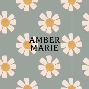Daisy Floral Seamless Pattern, Boho Spring Seamless Pattern, Flower Daisy Repeating Pattern,Seamless Repeat Pattern for Fabric Sublimation