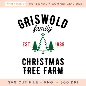 Vacances de Noël SVG, Griswold Family Christmas Tree Farm SVG, Oreiller de Noël SVG, Funny Christmas SVG, Christmas Png, Griswold Png