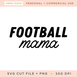 Voetbal Mama Svg Cut File, Voetbalshirt Svg, Game Day Svg, College Football Svg, Sports Shirt Designs, Football Svg, Mom Football Svg