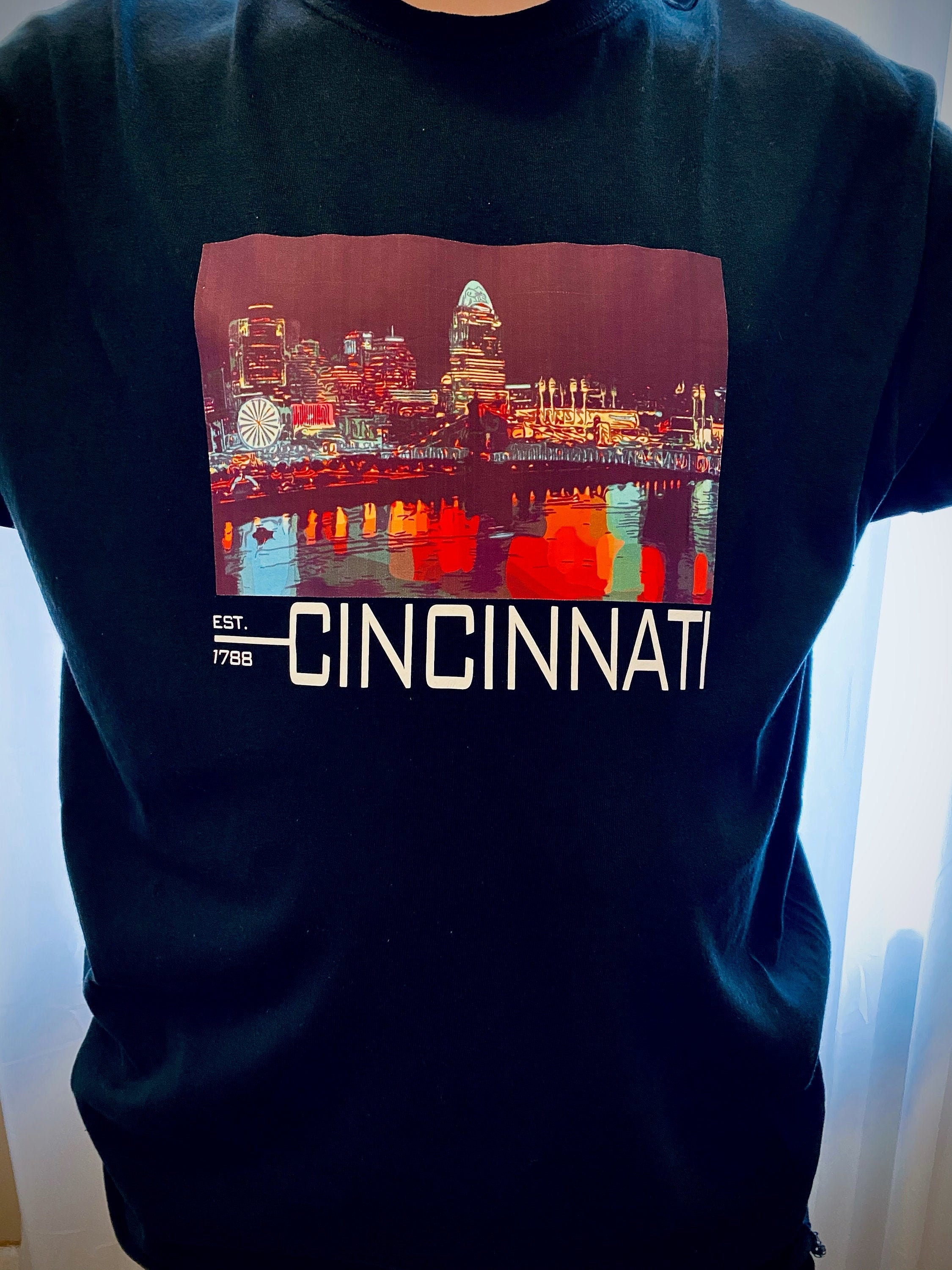 Cincinnati Tshirt Etsy