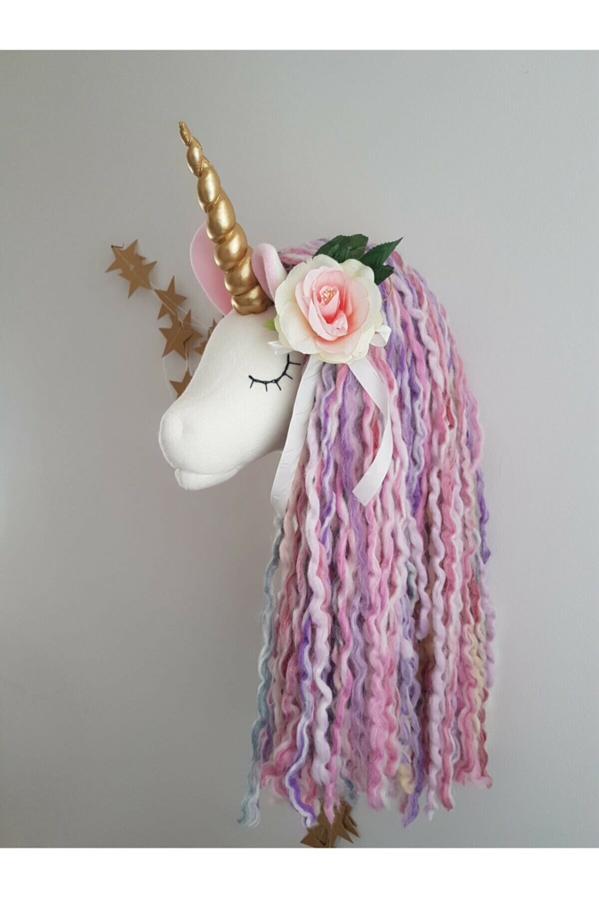 UNICORN HEAD Wall Mount Nursery Wall Hanging Unicorn Kids Etsy