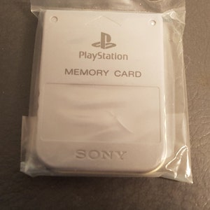 Tarjeta de memoria Sony PS1 Grey emitida en 1995