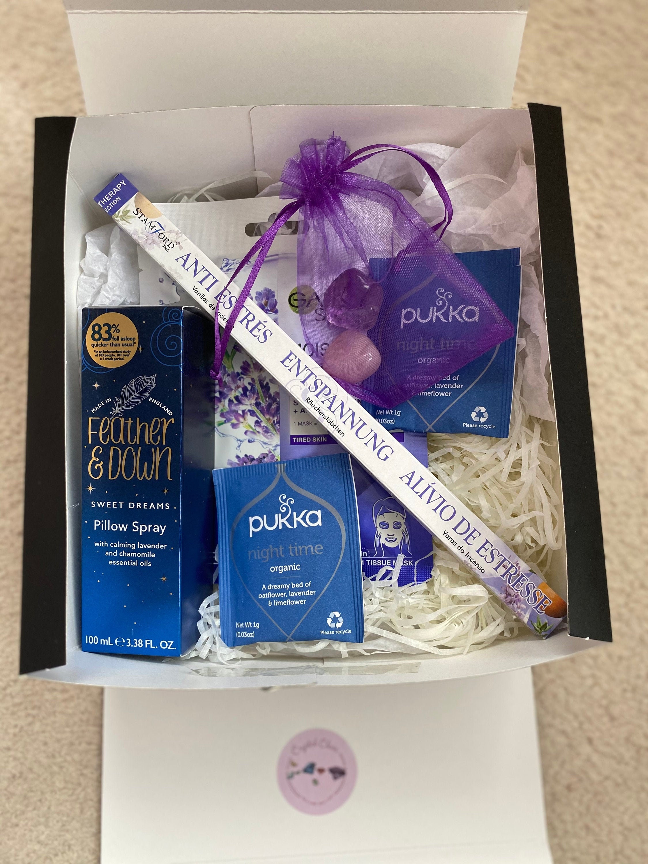 SLEEP WELL Gift Set Relaxation gift set Handmade Self Etsy