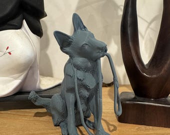 Spersonalizowana figurka zwierzaka | Miniatura Twojego psa, kota lub zwierzaka wydrukowana w 3D ze zdjęcia – spersonalizowany prezent na pamiątkę