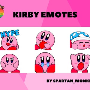 Kirby Emotes