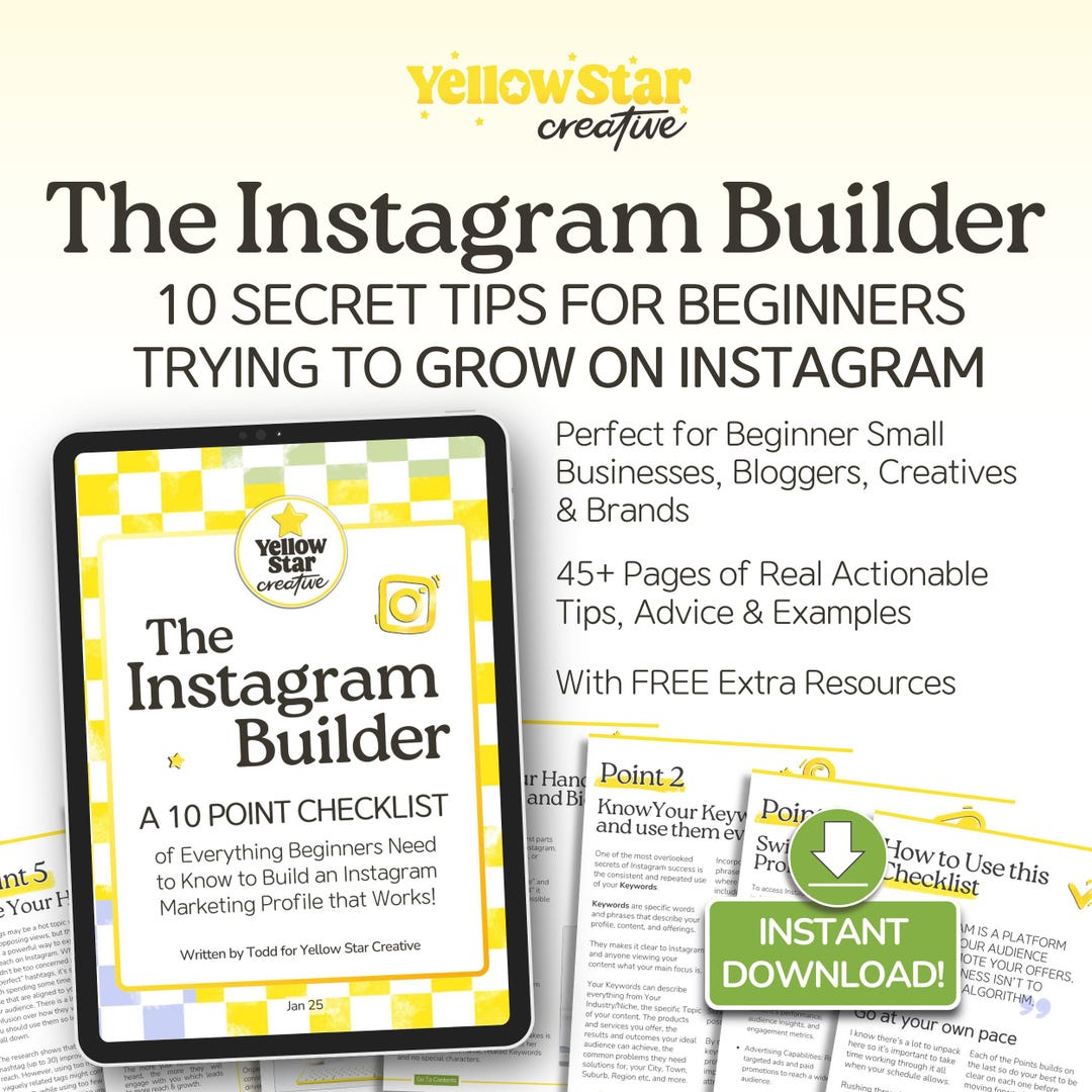 The Instagram Builder. How to Use Instagram for Business Marketing, A ...
