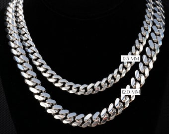 Miami Silver Chain - Etsy