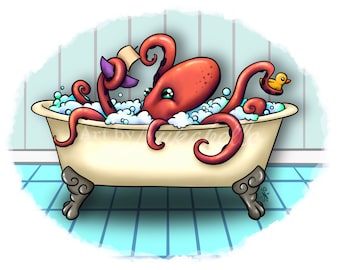 Kraken in the Tub